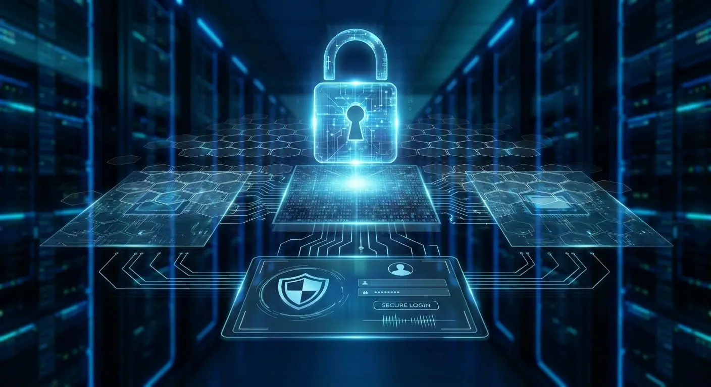 Cadeado digital e proteção de conta online