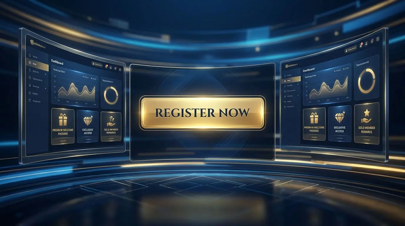 Banner promocional moderno da oferta de registo Solverde