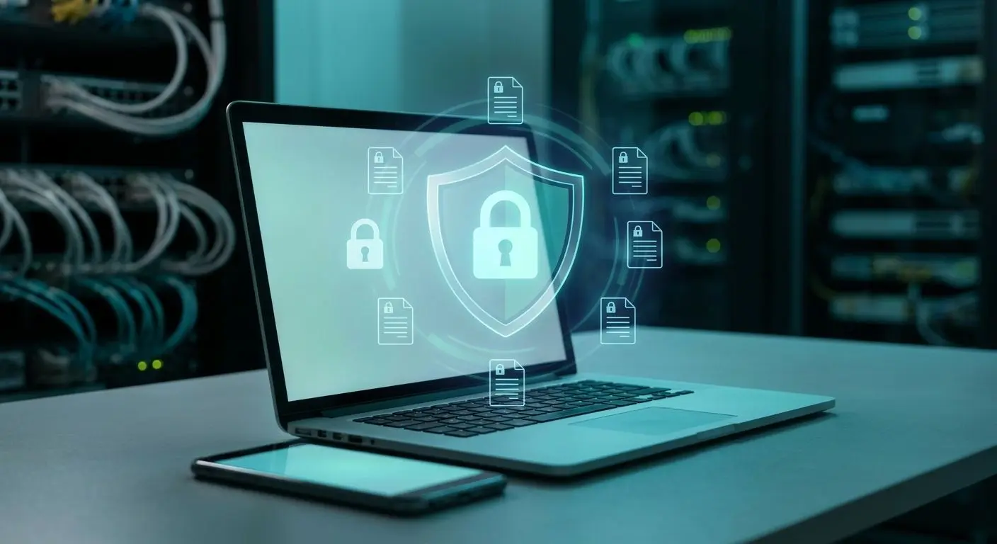 Proteção de dados e segurança digital na verificação de conta